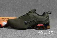 nike air max shox army green